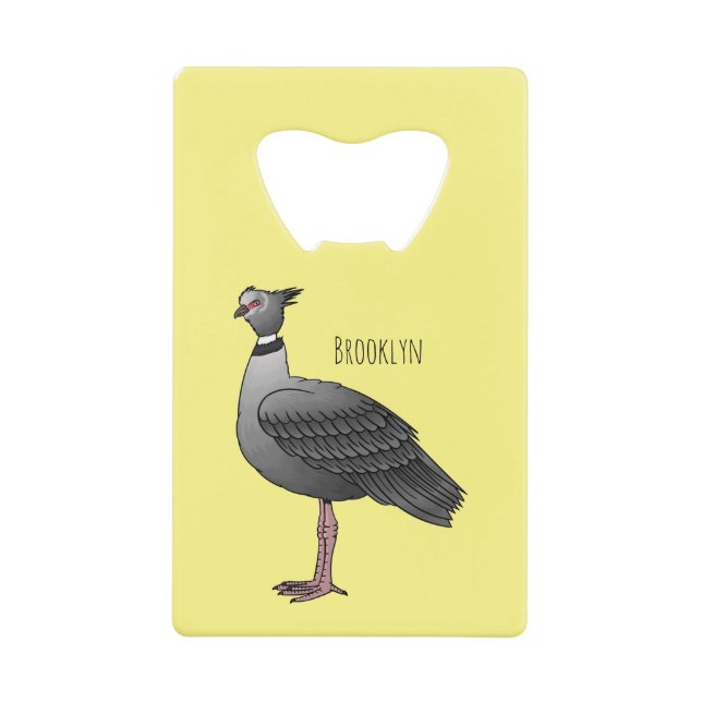 illustration de dessin animé d'oiseau crieur du Su (Devant)