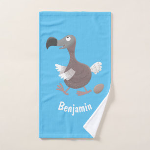 Illustration de dessin animé d'oiseau dodo drôle