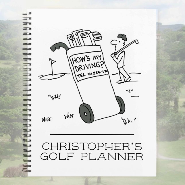 Illustration de dessin animé drôle de golfeur. (Créateur téléchargé)