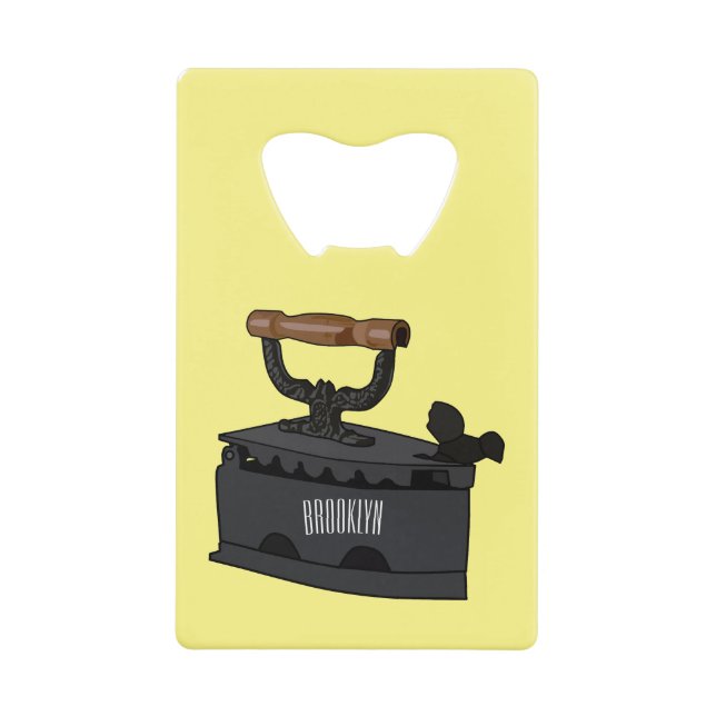 Illustration de dessin en fer de Charbon (Devant)