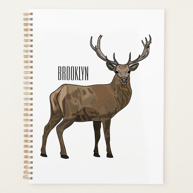 Illustration de dessin sur le cerf (Devant)