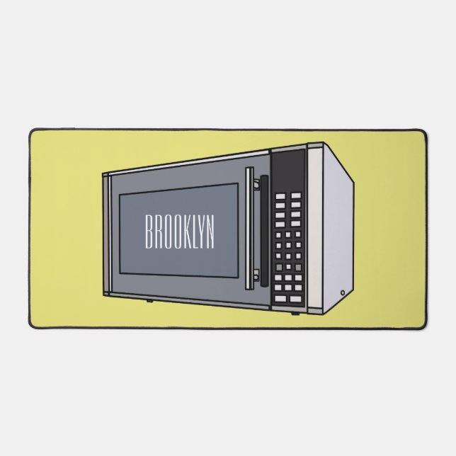 Illustration de dessin sur micro-ondes (Recto)