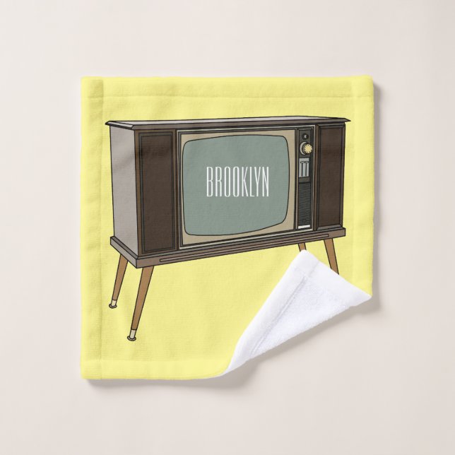 Illustration de dessin télévisé (Gant de toilette)