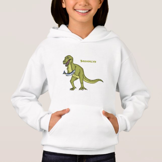 Illustration de dinosaure T rex drôle (Devant)
