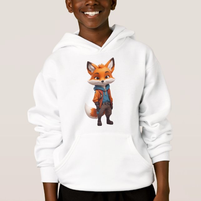 Illustration de Fox joyeux et aventureux (Devant)