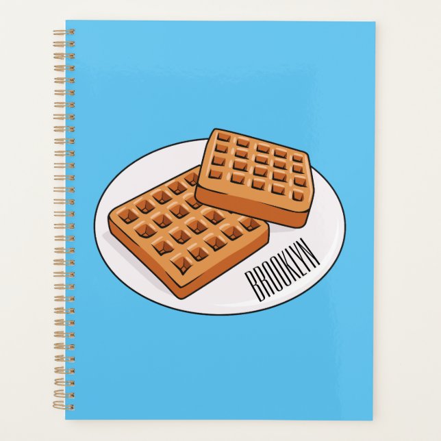 Illustration de gaufre (Devant)
