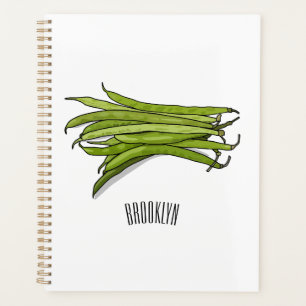 Illustration de haricots verts