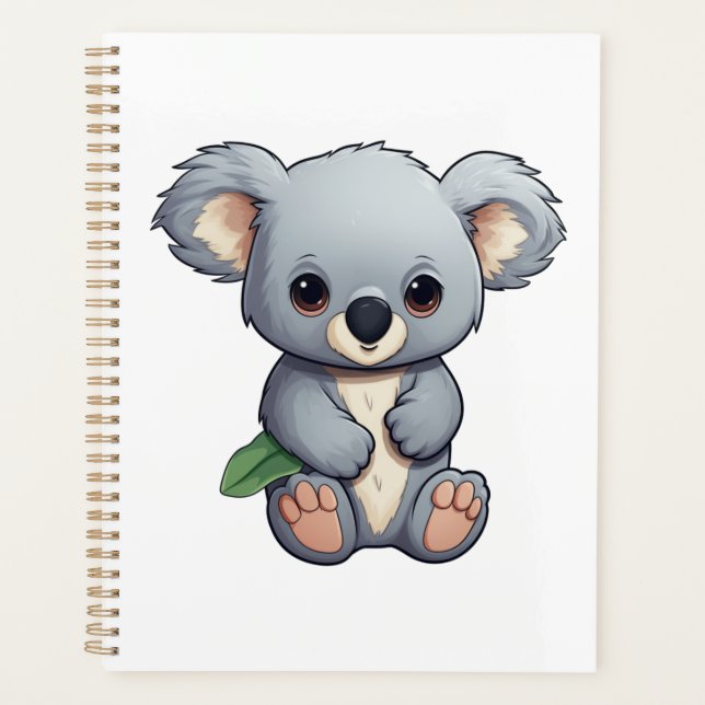 Illustration de koala du dessin animé (Devant)