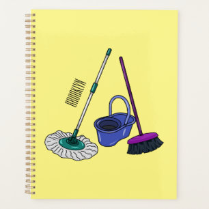 Illustration de la bande dessinée Broom & mop