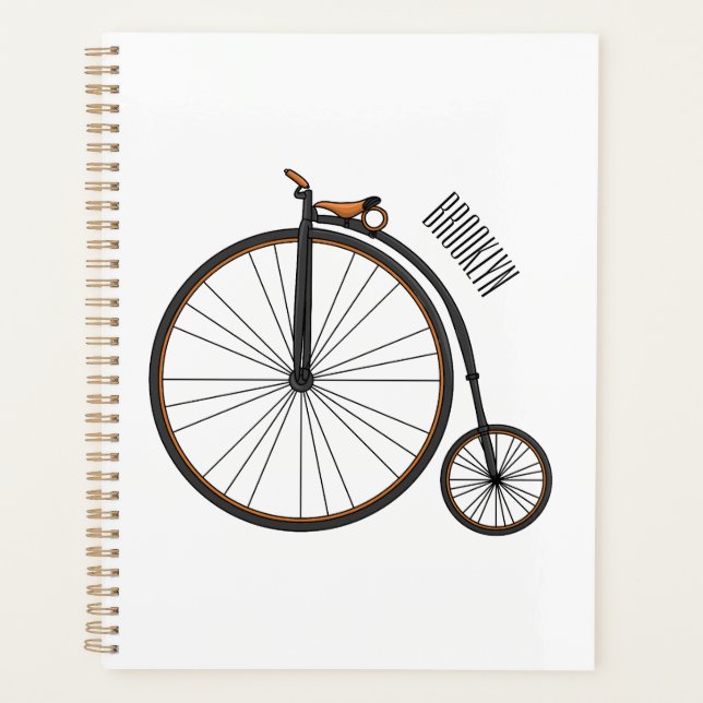 Illustration de la bande dessinée de vélo à grande (Devant)