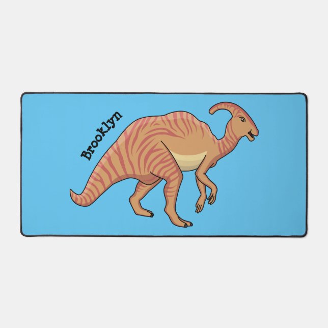 Illustration de la caricature de dinosaure du para (Recto)