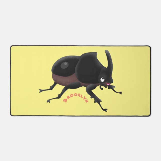 Illustration de la caricature du dendroctone du rh (Recto)