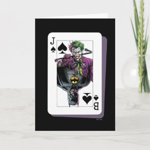 Illustration de la carte de jeu Joker et Batman Sp
