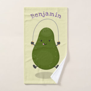 Illustration de la corde à sauter à l'avocat migno