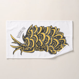 Illustration de la feuille de limace de mer grillé
