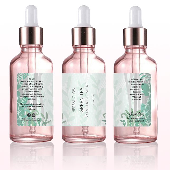 Illustration de la forêt Étiquettes de bouteille d (Créateur téléchargé)