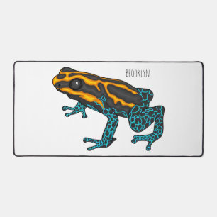 Illustration de la grenouille à fléchettes de pois