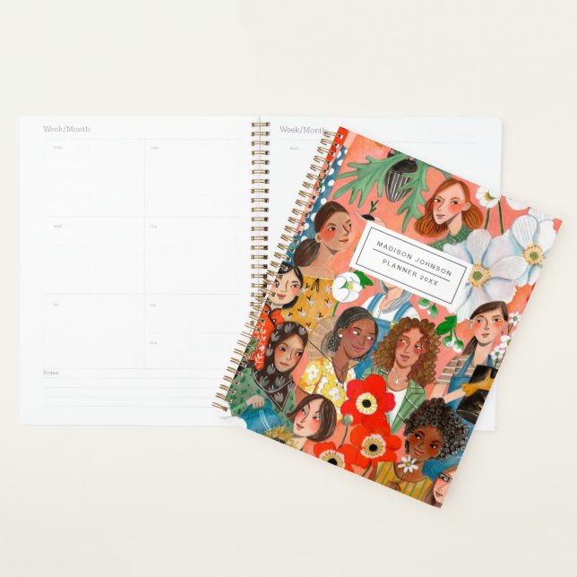 Illustration de la Journée internationale de la fe (Devant avec enveloppe)