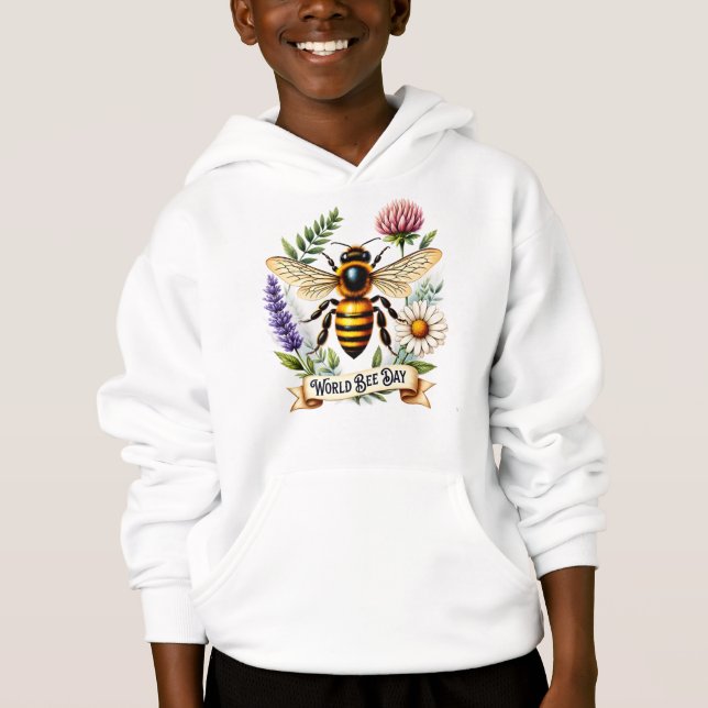 Illustration de la Journée mondiale des abeilles a (Devant)
