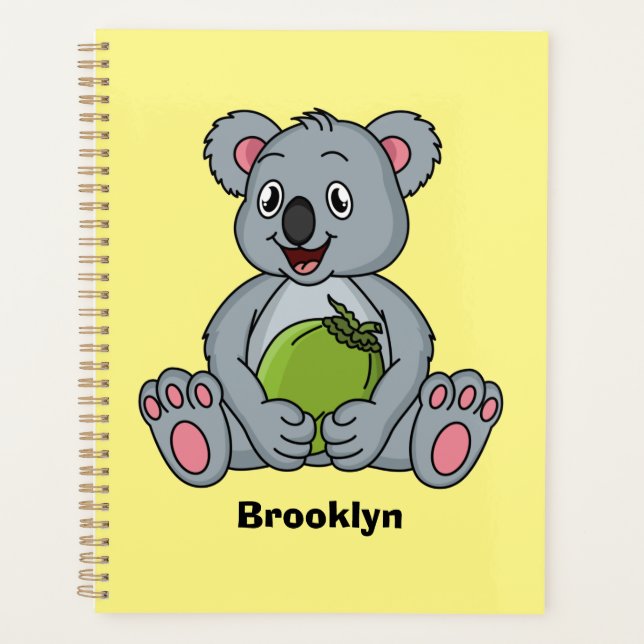 Illustration de la koala de Cute et de la noix de  (Devant)