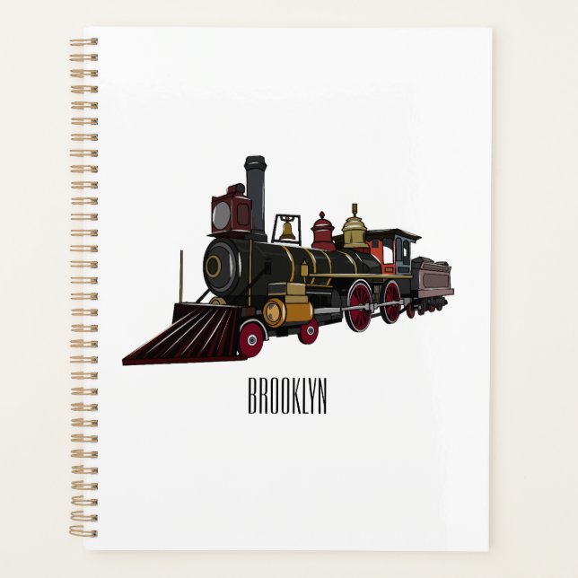 Illustration de la locomotive à vapeur (Devant)