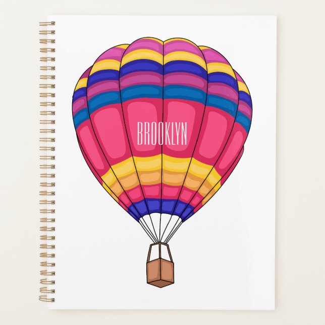 Illustration de la montgolfière (Devant)