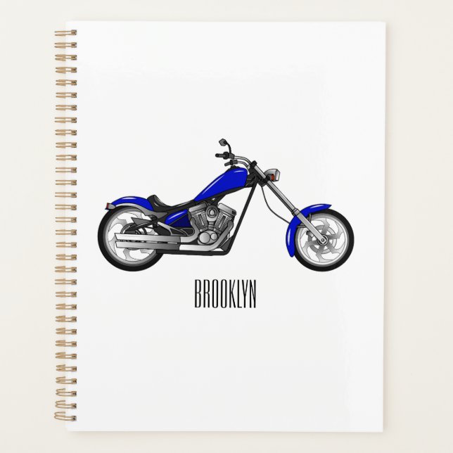 Illustration de la moto à hélico (Devant)