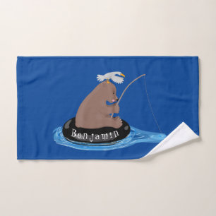 Illustration de la pêche de l'ourson mou