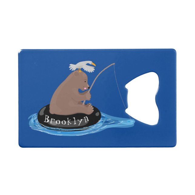 Illustration de la pêche de l'ourson mou (Devant (Horizontal))