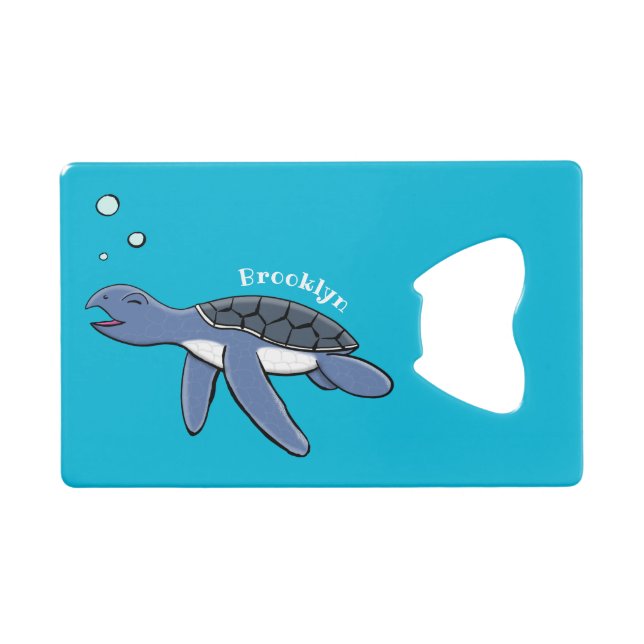 Illustration de la petite tortue de mer (Devant (Horizontal))