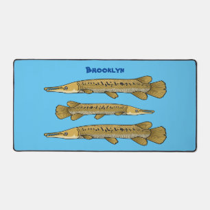Illustration de l'alligator garfish