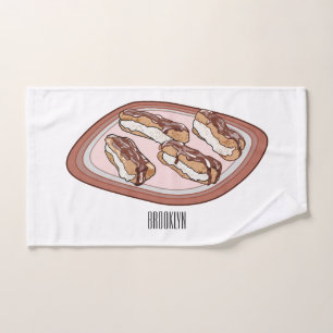 Illustration de l'éclair de chocolat