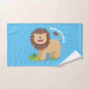 Illustration de l'effervescence de lions heureux