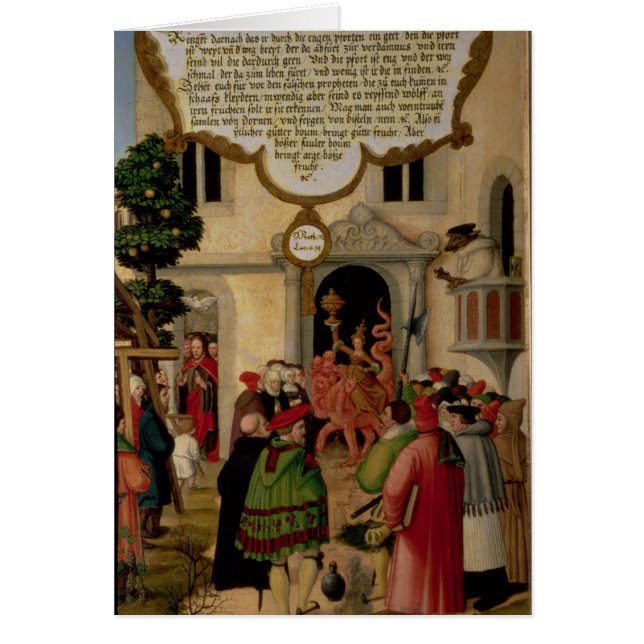 Illustration de l'enseignement du Christ (Devant)