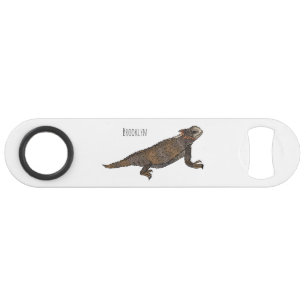 Illustration de lézard à cornes de Regal