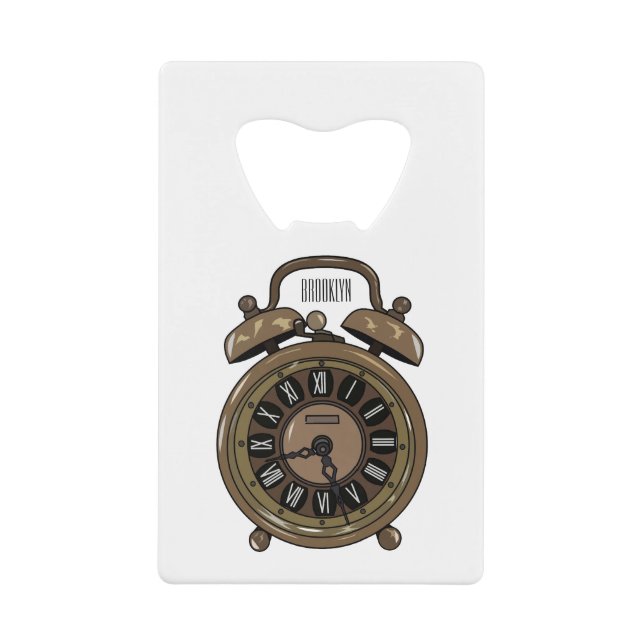 Illustration de l'horloge d'alarme (Devant)