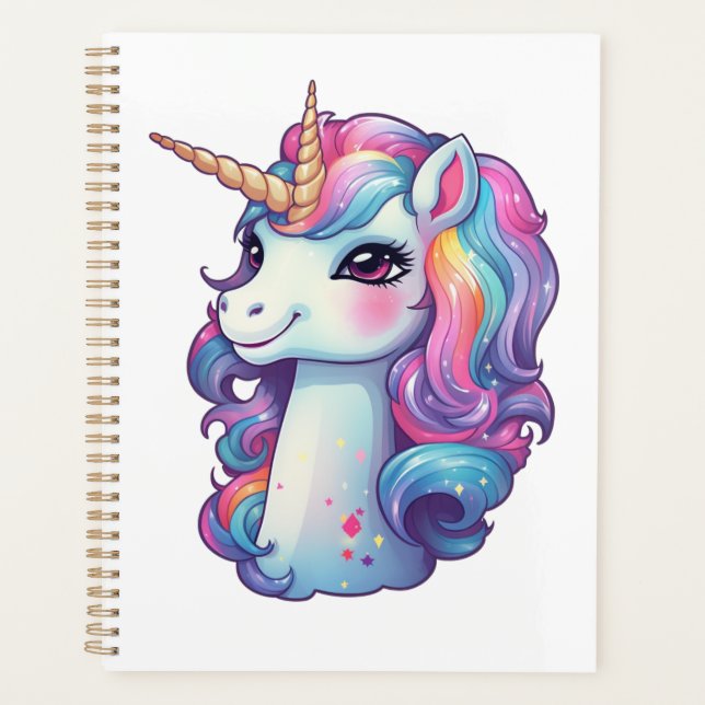 Illustration de licorne de dessin (Devant)