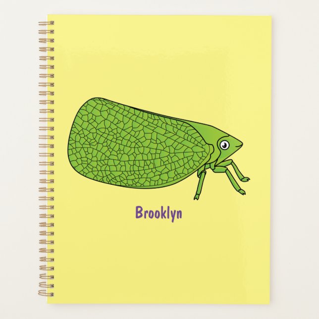 Illustration de l'insecte de la trémie verte mûre (Devant)