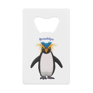 Illustration de mignon macaroni pingouin