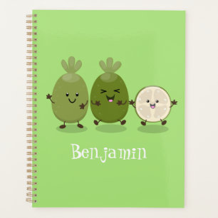 Illustration de mignonne guava feijoa