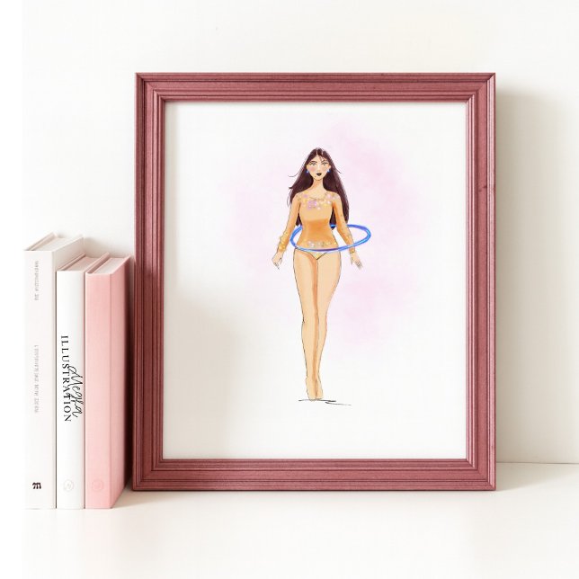 Illustration de mode minimaliste, impression d'art (Créateur téléchargé)