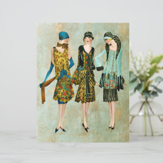 Illustration de mode vintage des années 1930