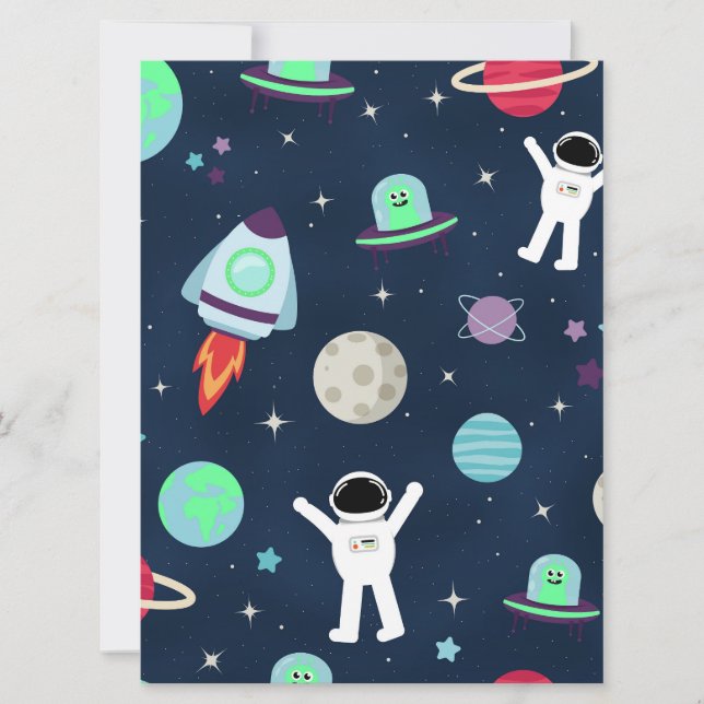 illustration de motif spatial (Devant)