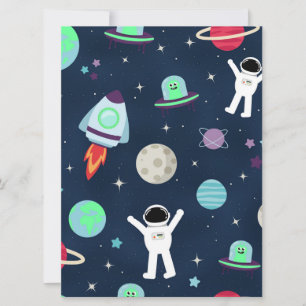 illustration de motif spatial