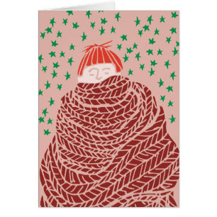 Illustration de Noël tirée à la main