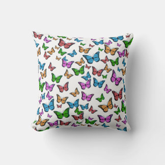 Illustration de papillons vintages Lève oreiller