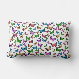 Illustration de papillons vintages Lève oreiller
