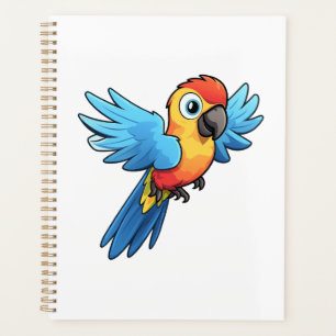 Illustration de perroquet de dessin animé