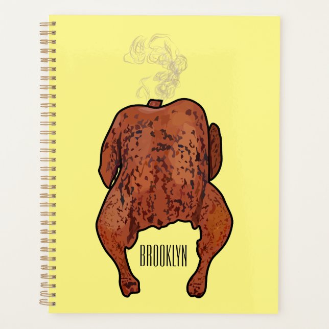 Illustration de poulet rôti (Devant)