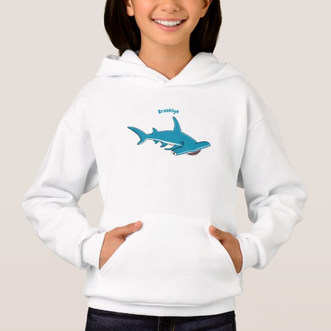 Illustration de requin marteau (Devant)